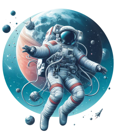 Astronaut in space